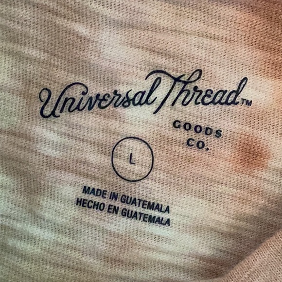 Universal Thread 100% cotton neutral tie dyed sleeveless midi column dress sz L - Picture 10 of 13